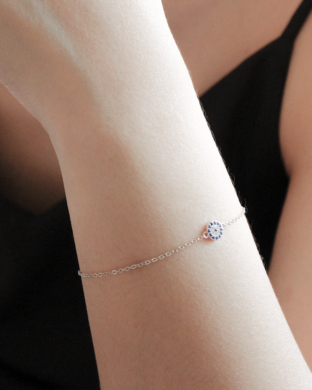 Evil Eye Silver Bracelet