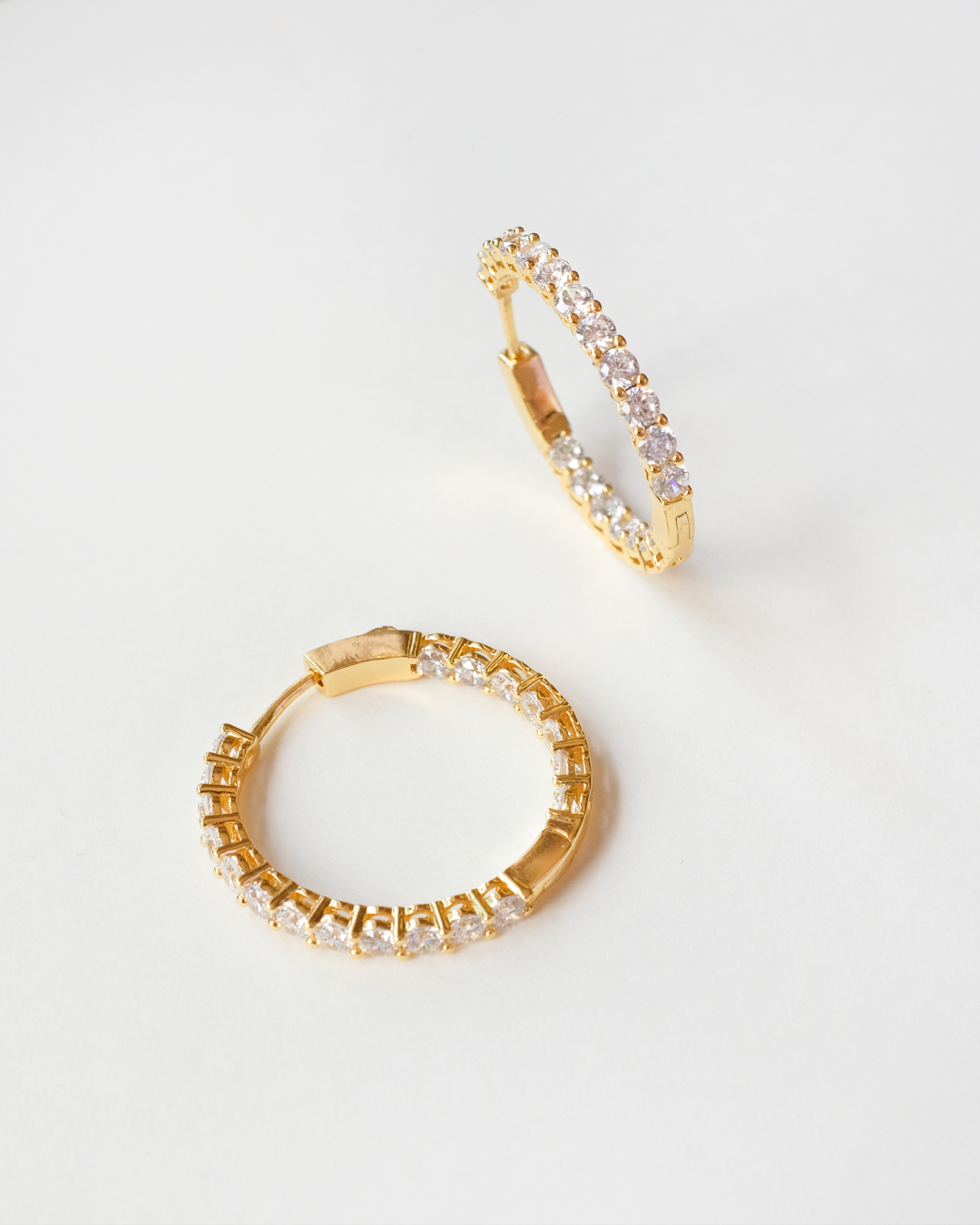 Avery Gold Hoops