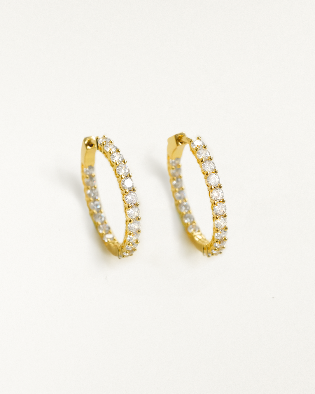 Avery Gold Hoops